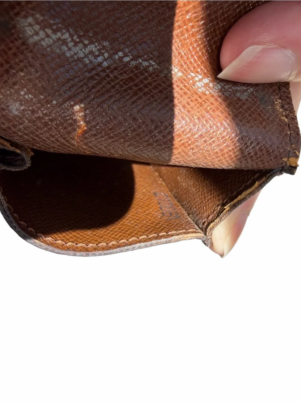 Louis Vuitton Brown Monogram Canvas Accessory Pouch